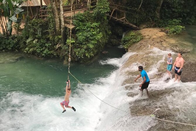 Blue Hole and Dunn's River Adventurous and hiking waterfalls from Ocho Rios - How this compares with visiting one waterfall