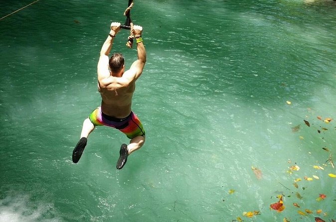 Blue Hole and Dunn's River Falls from Montego Bay - Who will enjoy this day most?