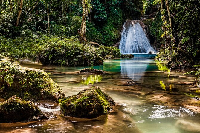 Blue Hole and Dunn's River Falls from Ocho Rios - The physical demands are real, but you can choose your level