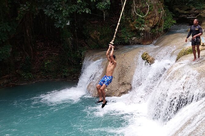 Blue Hole and Dunns River Falls the Number One Rated Excursions - What the Private Format Changes