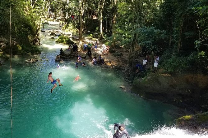 Blue Hole And Konoko Falls Combo Tour From Ocho Rios & Runaway Bay! - Two Ocho Rios attractions with two very different moods