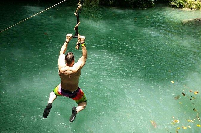 Blue Hole and Martha Brae Full-Day Tour from Montego Bay - Scotchies brings jerk flavor to the middle of the day