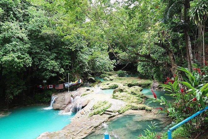 Blue Hole and River Rafting - Waterfalls, cave time, and rope-swing choices