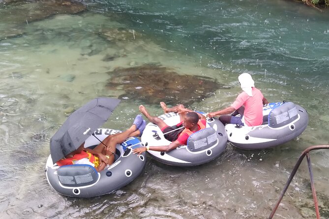 Blue Hole and River Tubing Combo from Ocho Rios - Local guides make the waterfall stop easier