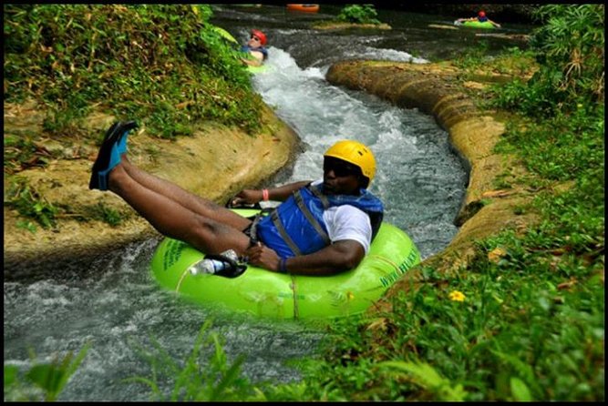 Blue Hole and River Tubing Combo from Ocho Rios - The Blue Hole, jumps, pools, and slippery footing