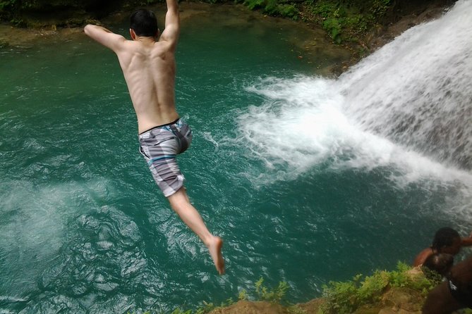 Blue Hole and River Tubing from Montego Bay - Blue Hole brings the action early