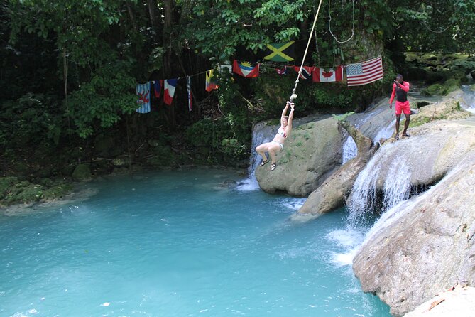 Blue Hole and River Tubing From Ocho Rios Includes Entry Fees - Blue Hole thrills before the White River float