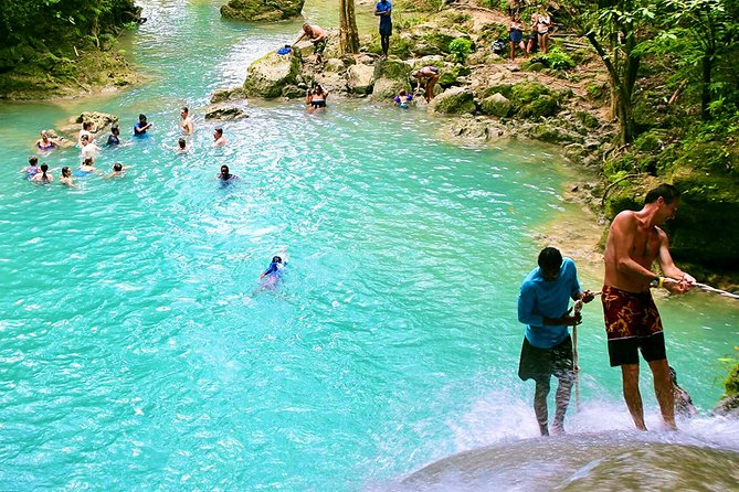 Blue Hole and Secret Falls plus Luminous Lagoon Tour - Luminous Lagoon gives the day a second act