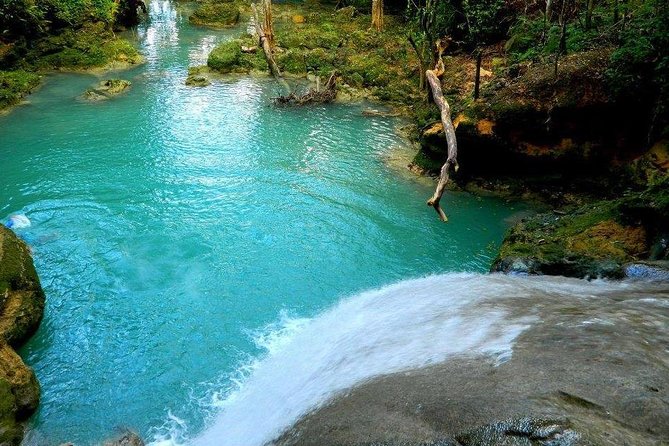 Blue Hole and Sightseeing Tour from Falmouth - The Blue Hole: pools, falls, and a rope swing