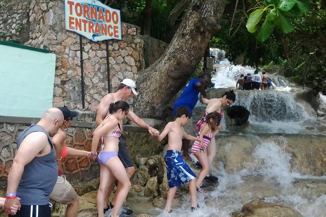 Blue Hole, Dunn's River Falls Luminous Lagoon Excursion From Montego Bay - Dunn’s River Falls starts the day with a classic Jamaica view