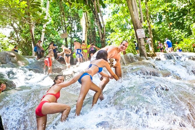 Blue Hole/ Dunn's River Falls & Luminous Lagoon (Glistening water) 3 in 1 combo - Why the private format matters on a seven-hour day