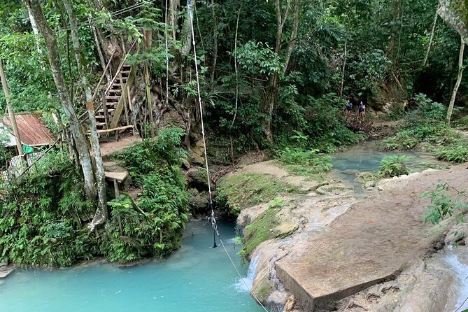 Blue Hole & Dunn's River Falls with Lunch from Negril - Lunch, wet clothes, and a practical comfort warning