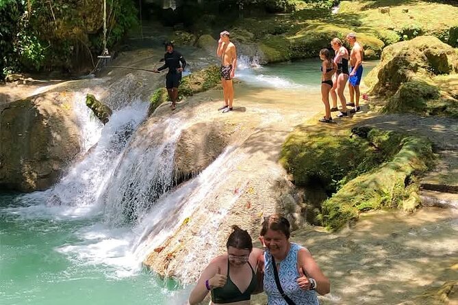 Blue Hole Falls & Ocho Rios from Montego Bay & Falmouth Jamaica - The long transfer shapes the value
