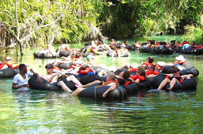 Blue Hole Falls & White River Tubing from Falmouth Jamaica - What the $65 price really buys you