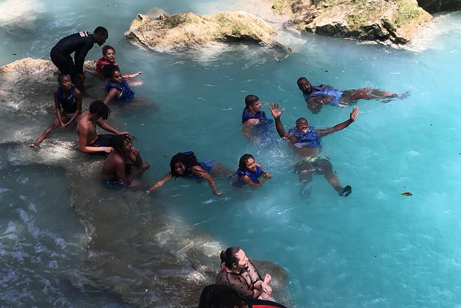 Blue Hole Jamaica Transportation Only - Who will get the most from this Blue Hole outing