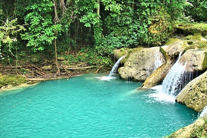 Blue Hole & Konoko Falls Park Combo Tour from Montego Bay - The real cost: $150 plus $40 before lunch