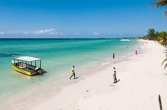 Blue Hole Mineral Spring, Ricks Cafe, 7 Mile Beach and Shopping Private Tour - Rick’s Cafe for sunset, music, and cliff jumps