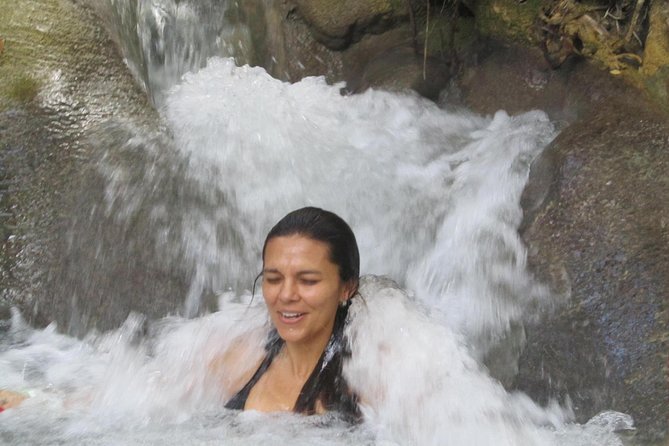Blue Hole plus Secret Falls and Dunns River Falls Combo from Falmouth Hotels - Dunn’s River Falls: climbing a Jamaican classic