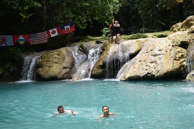 Blue Hole plus Secret Falls & Dunn's River Falls from Grand Palladium - The north-coast drive, from Lucea to Ocho Rios