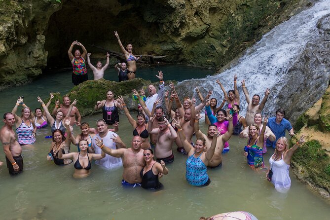 Blue Hole & River Tubing Tour From Falmouth & Runaway Bay Jamaica - Timing, cancellation, and booking details