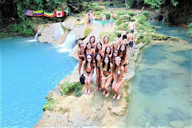 Blue Hole, Secret Falls, and Dunn's River Falls Combo Day-Trip - Two waterfall experiences, two very different moods