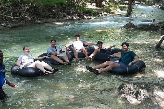 Blue Hole Secret Falls and River Tubing Private Tour - Guides and drivers shape the day