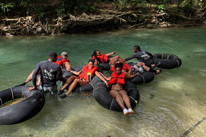 Blue Hole Secret Falls and River Tubing Private Tour - Private transport makes the $180 price easier to assess