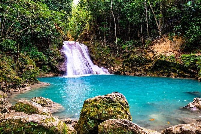 Blue Hole Secret Falls and River Tubing Tour - Why this combination works from Montego Bay