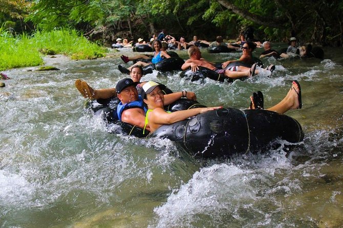 Blue Hole Secret Falls and River Tubing Tour - Secret Falls and the short rainforest walk