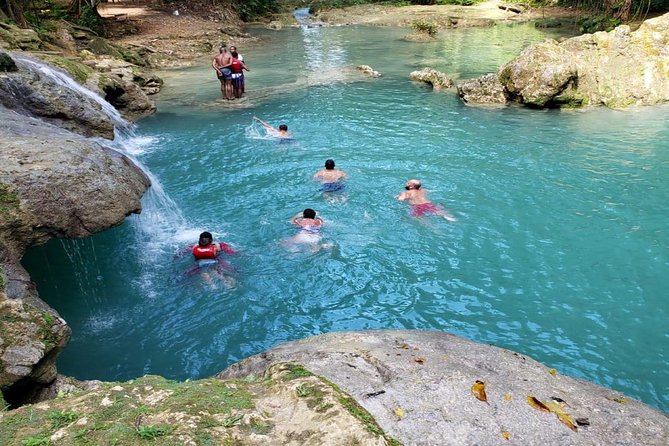 Blue Hole & Secret Falls Day-Trip with Shopping from Grand Palladium - Timing problems to consider