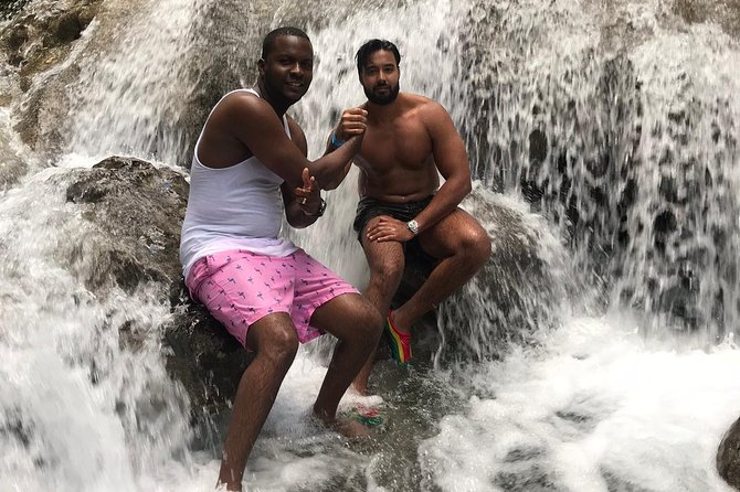 Blue Hole Water Falls (From Montego Bay & Falmouth) Private - Dunn’s River Falls brings a busier classic