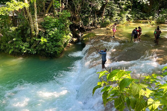 Blue Hole Waterfalls and Bamboo Rafting with Transportation - Who will enjoy this half-day outing