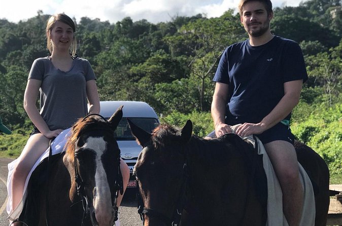Blue hole waterfalls + horseback riding from Montego bay - Why this Jamaica pairing works
