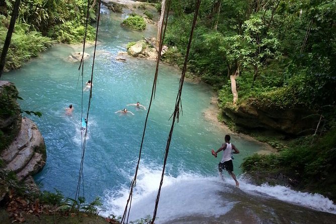Blue Hole Waterfalls Tour from Falmouth - What the Blue Hole stop feels like in practice