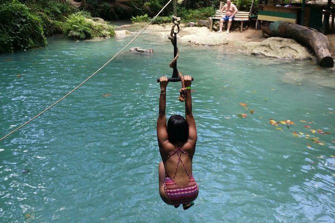 Blue Hole Waterfalls Tour from Falmouth - Scotchies Drax Hall and the Jamaican lunch stop