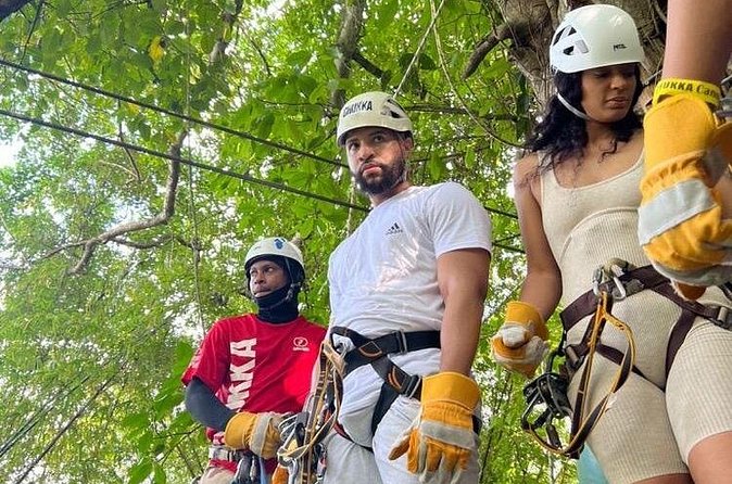 Caribbean Adventure Experience( Atv, Zipline, Horseback...) - Zipline fun and a splash over the water