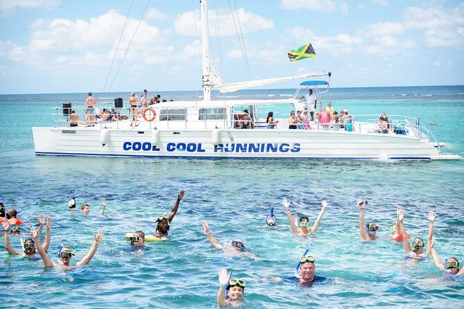 Catamaran Party Cruise and Snorkeling from Montego Bay - The catamaran is built for music and social energy
