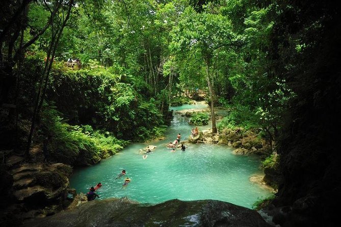 Chuck Norris Secret Falls and Dunn's River Falls - Two waterfalls, two very different moods