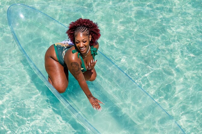 Clear Kayak Photoshoot in Montego Bay - Why a clear kayak makes this Montego Bay outing different