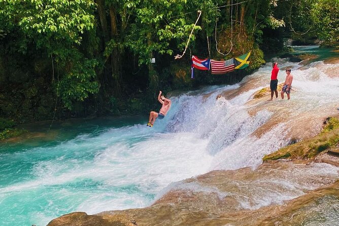 Combo Tour Dunn's River Falls and BlueTour from falmouth - Two Jamaican water adventures from Falmouth