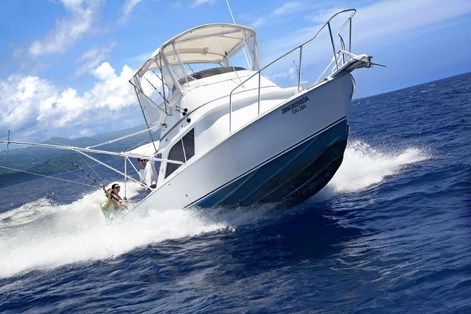 Deep Sea Sport Fishing From Montego Bay - Leaving Montego Bay Yacht Club for open water