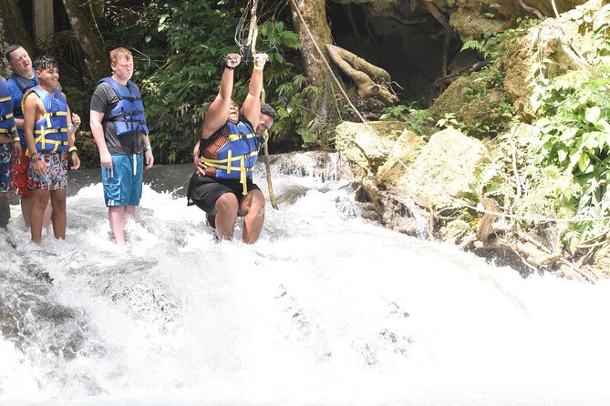 Dunn's River and Blue Hole with lunch combo from Montego Bay - Swimming and cliff jumps at the Blue Hole