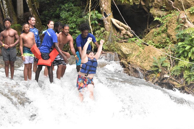 Dunn's River and Blue Hole with lunch combo from Montego Bay - Jerk lunch in Ocho Rios