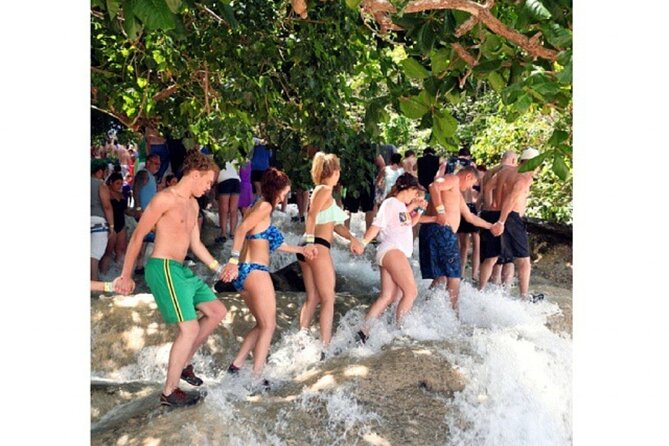 Dunn’s River Fall - Who will get the most from this outing?