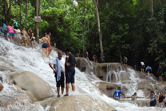 Dunn's River Falls and Beach From Ocho Rios Jamaica - The Dunn’s River Falls climb