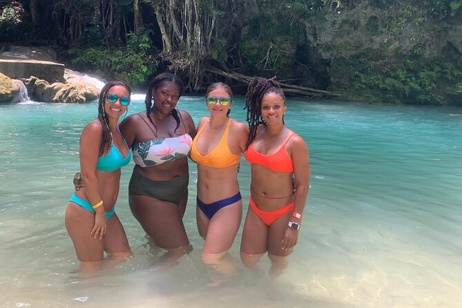 Dunn's River Falls and Blue Hole Combo Tour From Ocho Rios & Runaway Bay - Dunn’s River Falls: starting at the Caribbean beach