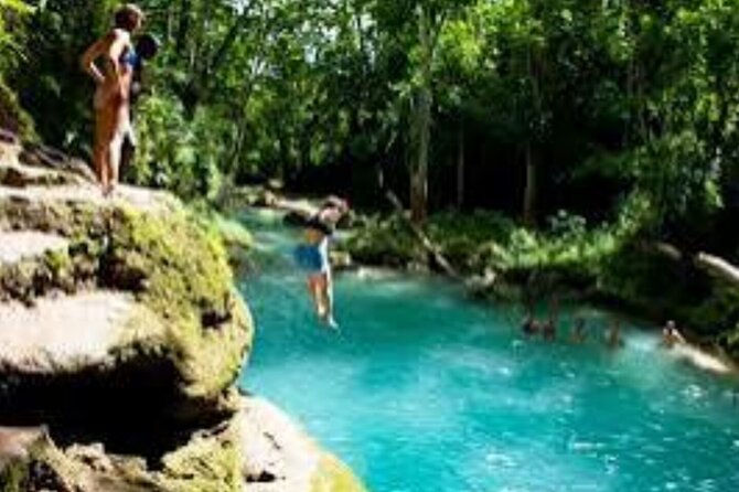 Dunn's River Falls and Blue Hole Secret Falls Combo Daytrip - The secret waterfall route