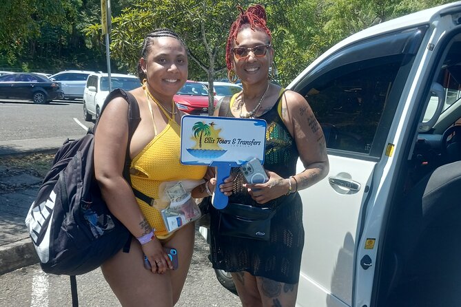 Dunn's River Falls and Blue Hole Secret Falls Combo Daytrip - Leaving Lucea in a private vehicle