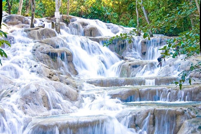 Dunn's River Falls and Park Tour with Zip Line from Montego Bay - Climbing Dunn’s River Falls one pool at a time