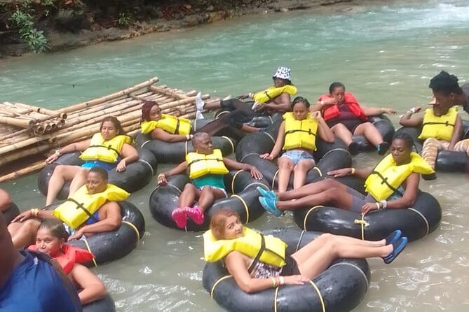 Dunn's River Falls and Tubing Combo Tour from Falmouth - Floating the White River for 45 minutes